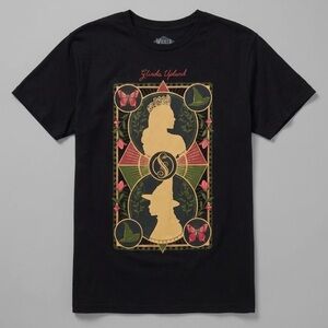 Wicked Movie T-Shirt Glinda Upland Tarot Card Graphic Black XXL NWT Universal
